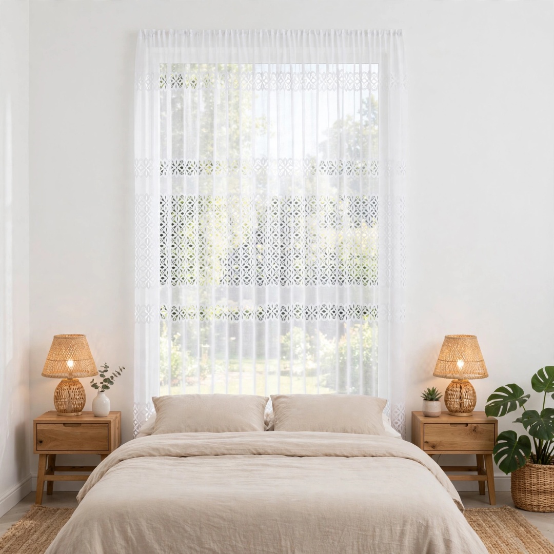 Firanka 018869 w sypialnia